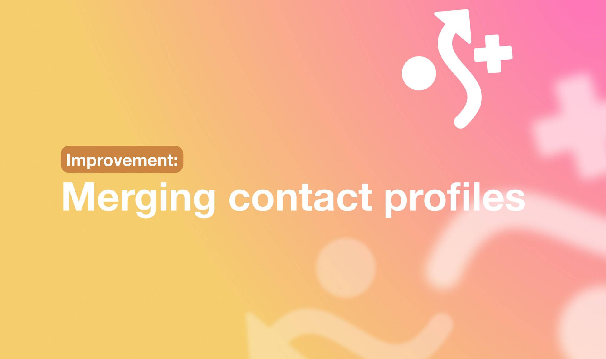 Merging contact profiles