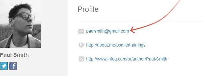 Profile email address
