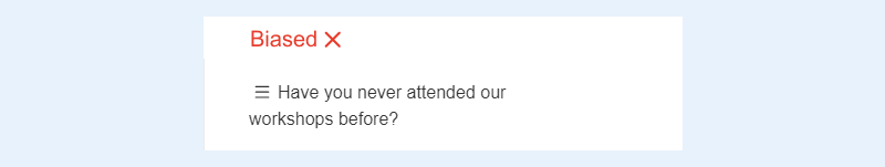 Biased survey questions: types, examples, and ways to avoid them