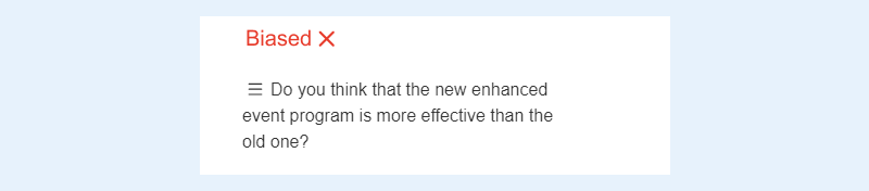 Biased survey questions: types, examples, and ways to avoid them