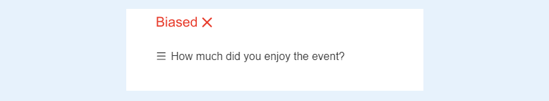 Biased survey questions: types, examples, and ways to avoid them