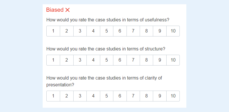 Biased survey questions: types, examples, and ways to avoid them