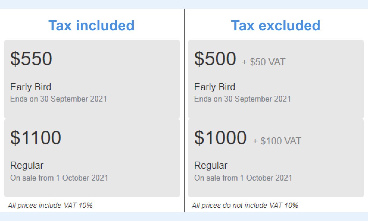 Ticketing strategy for workshops