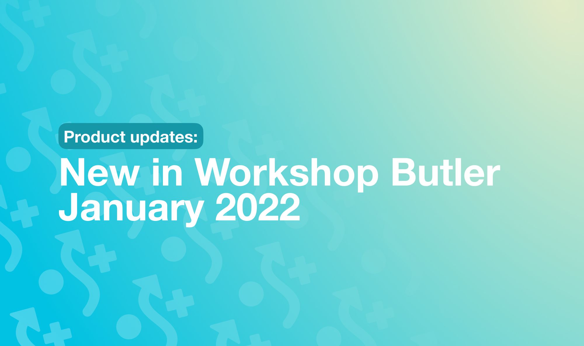 New in Workshop Butler Jan 2022