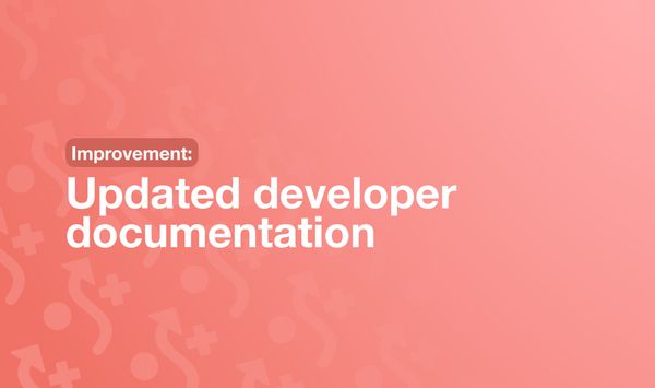 Updated developer documentation